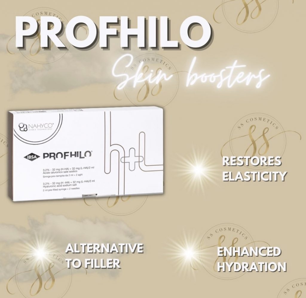 Skin boosters in clinic at Harley street, London